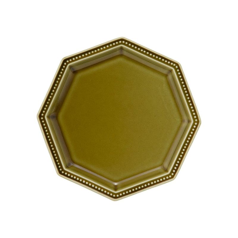 マルミツポテリ スタジオエム プチガティ プレート 15cm オリーブ