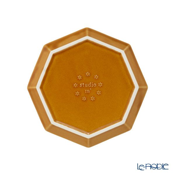 マルミツポテリ スタジオエム プチガティ プレート 15cm キャラメル