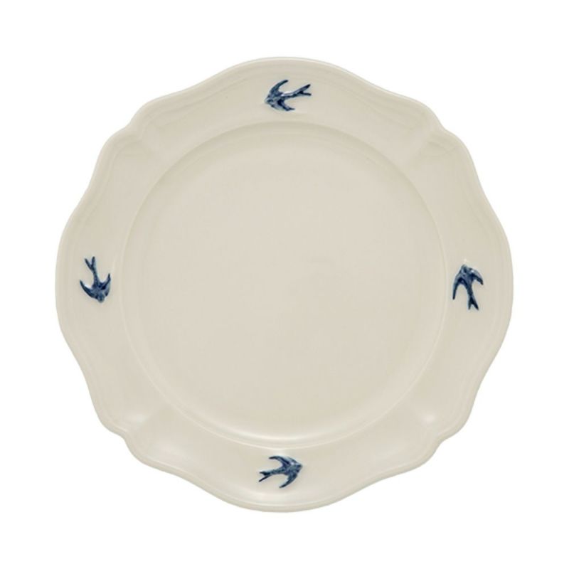 マルミツポテリ スタジオエム アーリーバード ラウンドプレート L 19.5cm