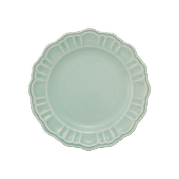 マルミツポテリ スタジオエム ポンポネ プレート 15cm ペールブルー