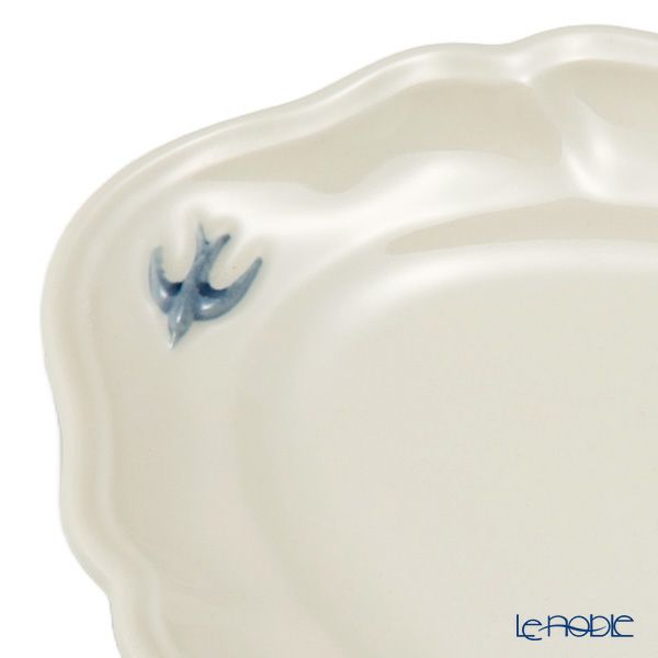 マルミツポテリ スタジオエム アーリーバード オーバルプレートL 22.7cm