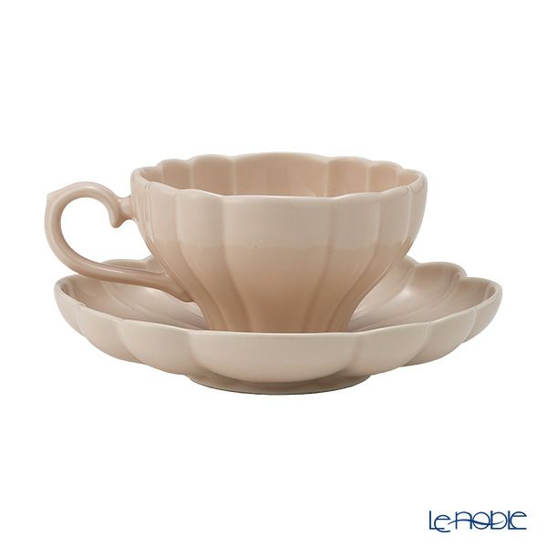 マルミツポテリ スタジオエム ルブケ カップ＆ソーサー 190ml ペールピンク