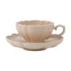 マルミツポテリ スタジオエム ルブケ カップ＆ソーサー 190ml ペールピンク