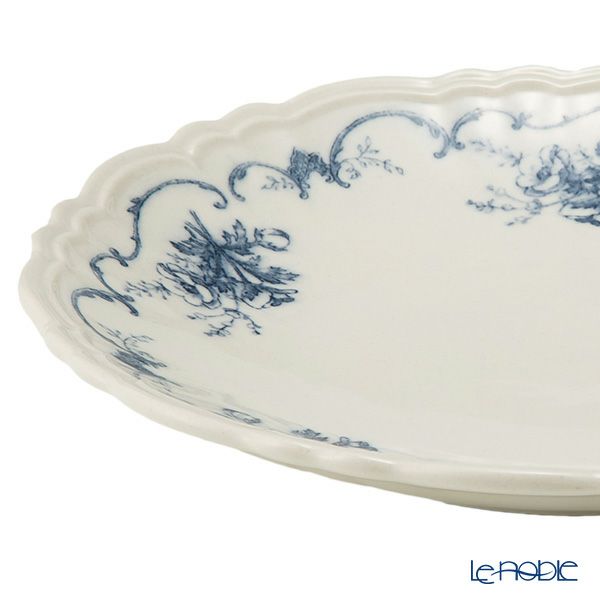 マルミツポテリ スタジオエム モマン プレート 24cm ブルー