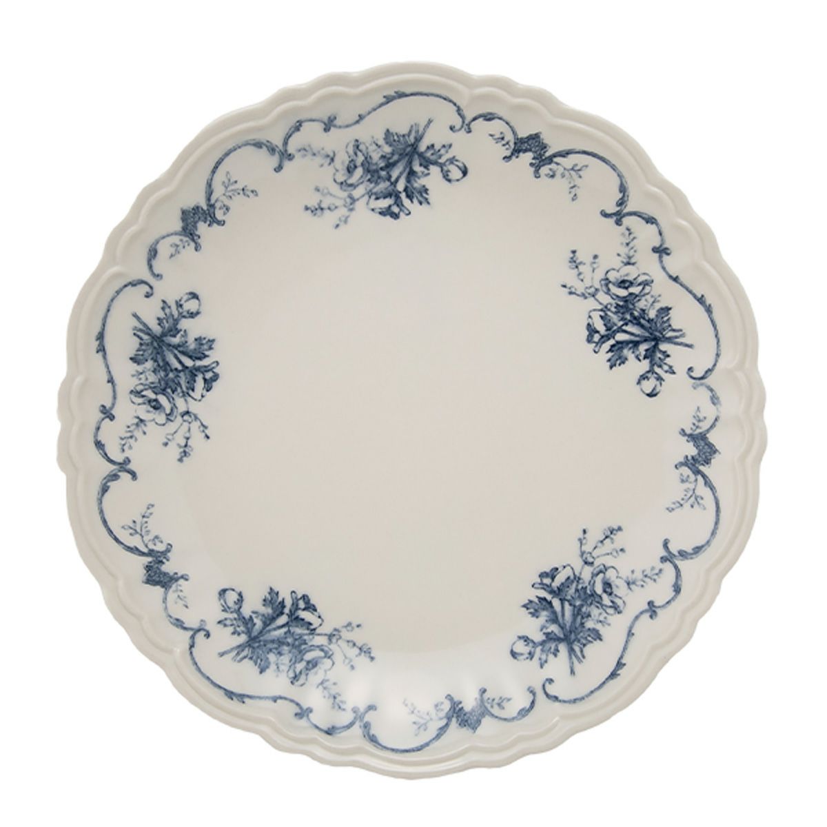 マルミツポテリ スタジオエム モマン プレート 24cm ブルー