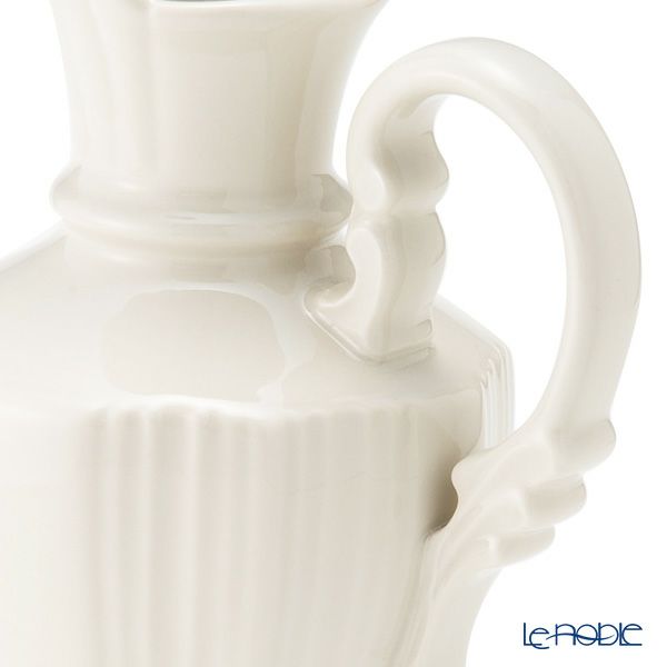 マルミツポテリ スタジオエム グラシュ ピッチャー／ベース ホワイト H20cm 580ml