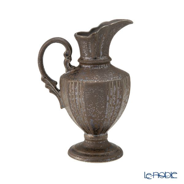 マルミツポテリ スタジオエム グラシュ ピッチャー／ベース ブロンズ H20cm 580ml