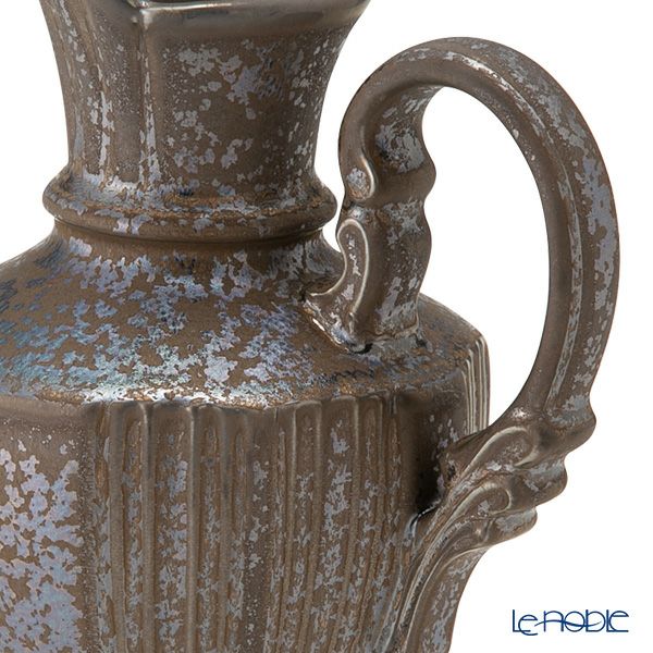 マルミツポテリ スタジオエム グラシュ ピッチャー／ベース ブロンズ H20cm 580ml