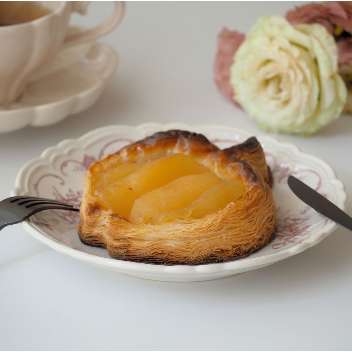 マルミツポテリ スタジオエム モマン プレート 17cm ロゼ