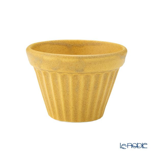 マルミツポテリ スタジオエム アセゾネ カップ M 180ml マスタード 直火可能・IH不可