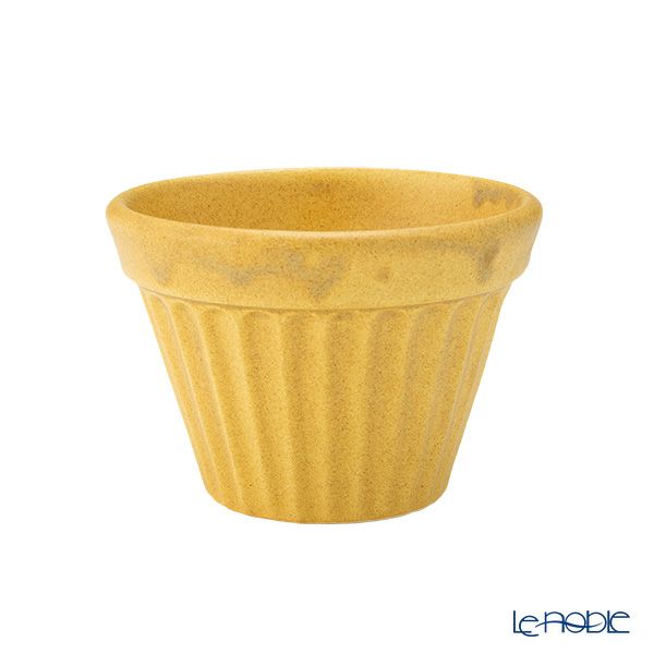 マルミツポテリ スタジオエム アセゾネ カップ M 180ml マスタード 直火可能・IH不可