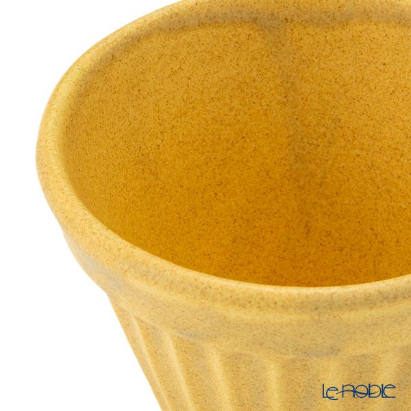 マルミツポテリ スタジオエム アセゾネ カップ M 180ml マスタード 直火可能・IH不可