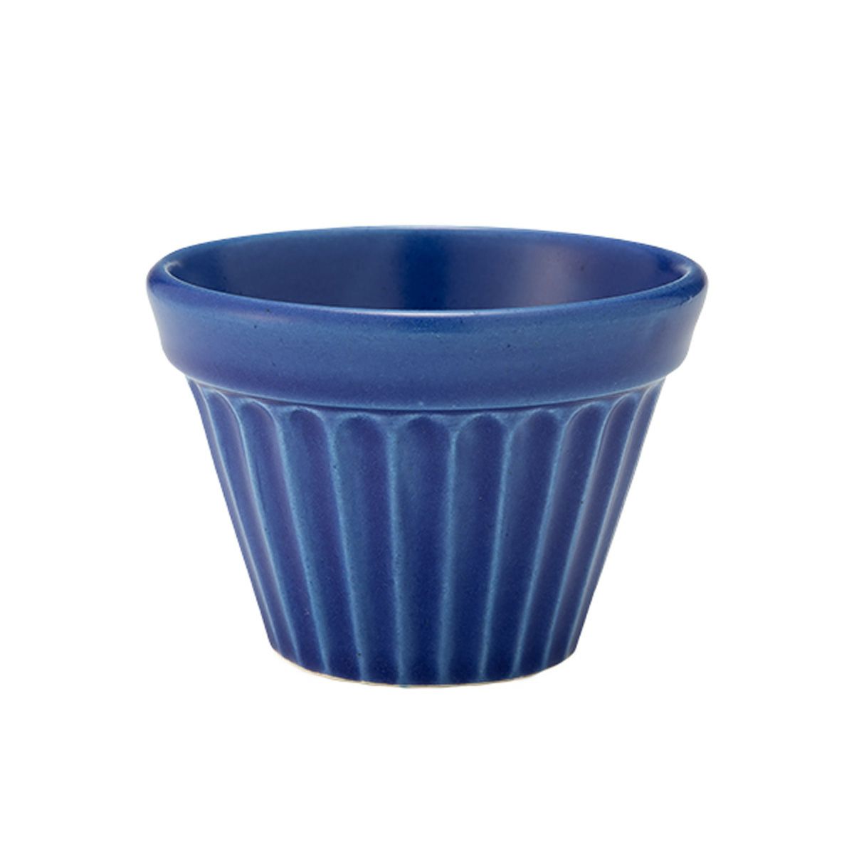 マルミツポテリ スタジオエム アセゾネ カップ M 180ml ブルー 直火可能・IH不可