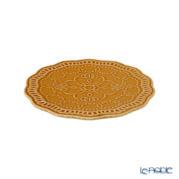 マルミツポテリ スタジオエム エタンセル プレート 17cm キャラメル