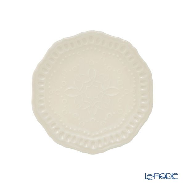 マルミツポテリ スタジオエム エタンセル プレート 12cm ホワイト