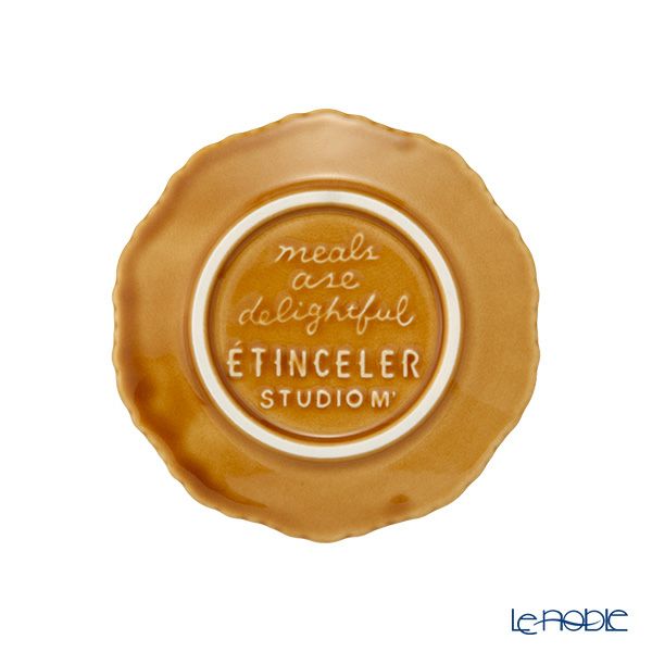 マルミツポテリ スタジオエム エタンセル プレート 12cm キャラメル