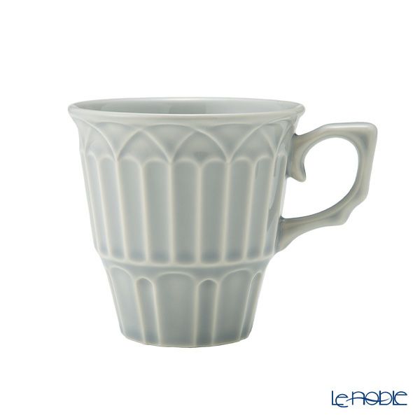 マルミツポテリ スタジオエム ロンブル マグカップ 220ml ブルーグレー