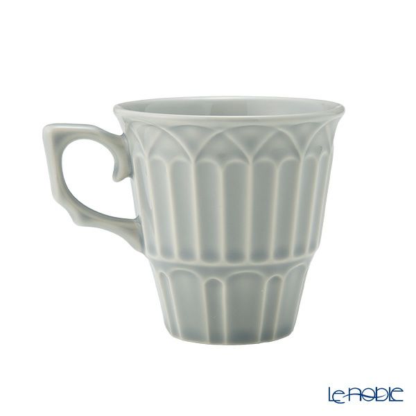 マルミツポテリ スタジオエム ロンブル マグカップ 220ml ブルーグレー