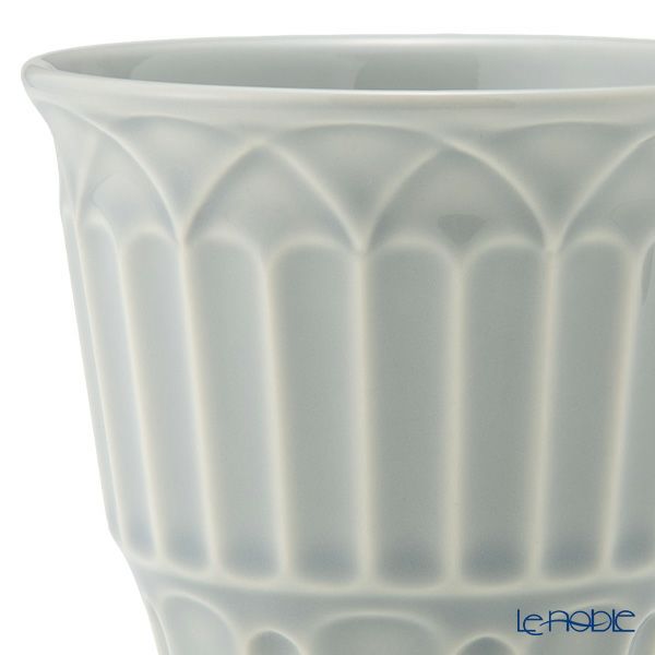 マルミツポテリ スタジオエム ロンブル マグカップ 220ml ブルーグレー