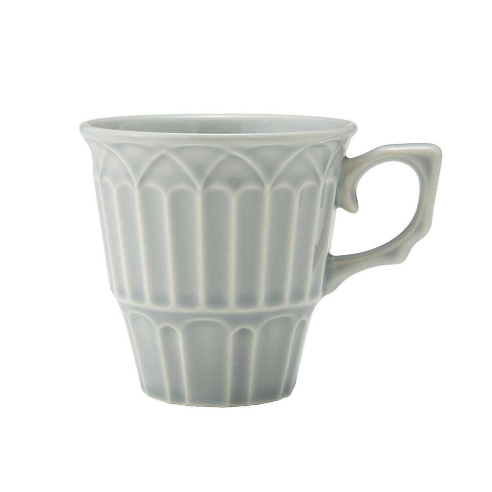 マルミツポテリ スタジオエム ロンブル マグカップ 220ml ブルーグレー