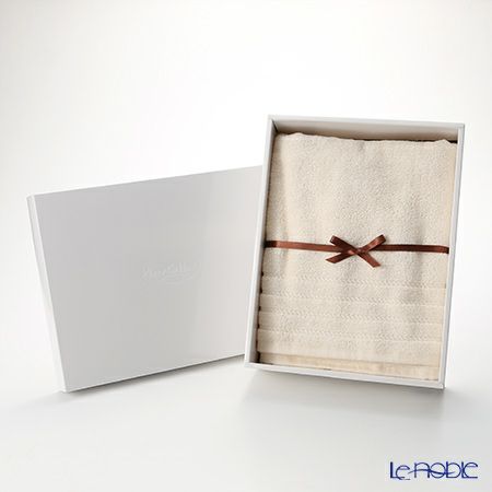 マイクロコットン レギュラー バスタオル アイボリー（箱付）