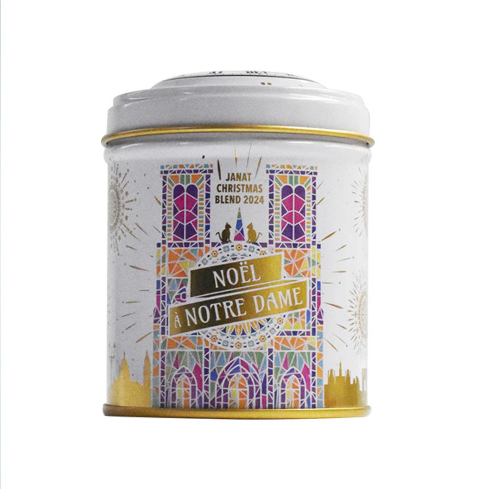 【数量限定】ジャンナッツ クリスマスブレンド 紅茶缶 茶葉50g ノートルダム大聖堂 2024