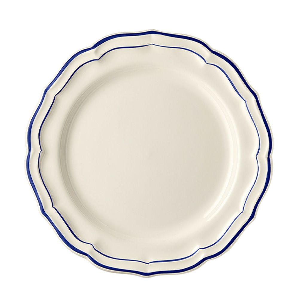 ジアン（Gien） フィレコバルト ディナープレート 27.4cm