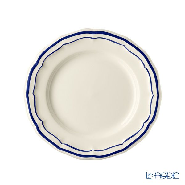 ジアン（Gien） フィレコバルト カナッペプレート 16.5cm