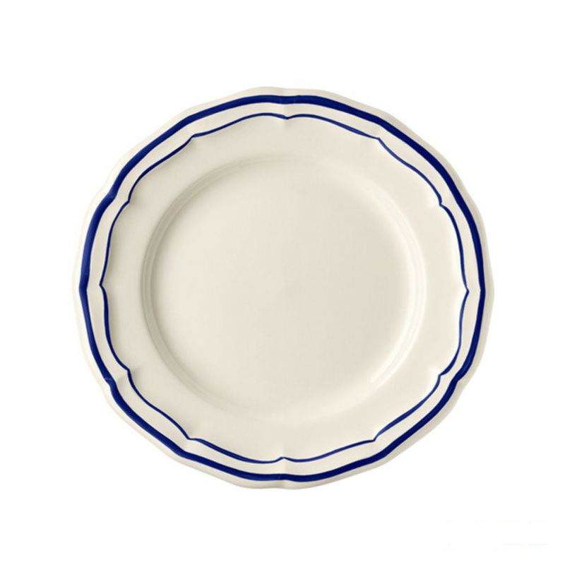 ジアン（Gien） フィレコバルト カナッペプレート 16.5cm