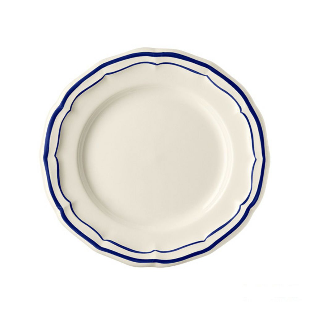 ジアン（Gien） フィレコバルト カナッペプレート 16.5cm