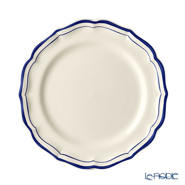 ジアン（Gien） フィレコバルト デザートプレート 22cm