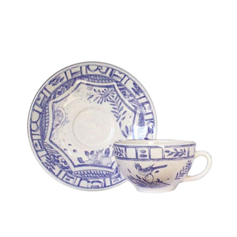 ジアン（Gien） オワゾブルー ティーカップ＆ソーサー 200ml