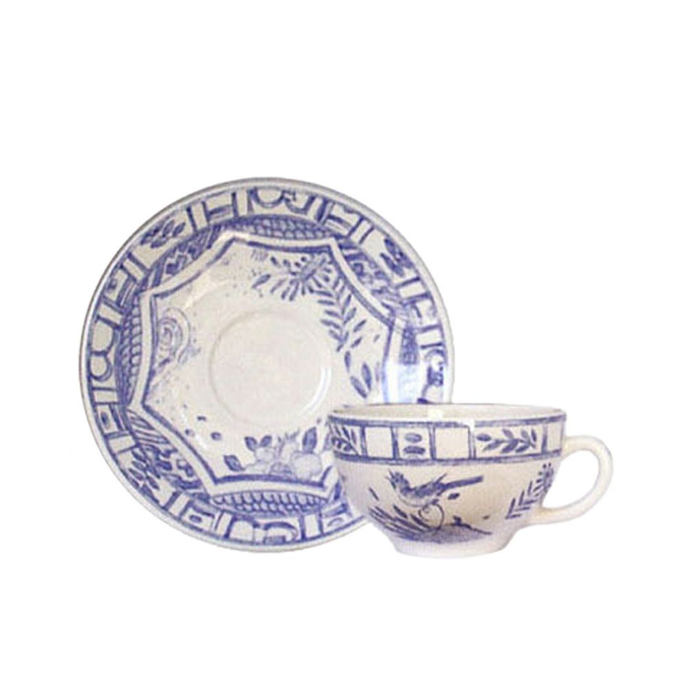 ジアン（Gien） オワゾブルー ティーカップ＆ソーサー 200ml