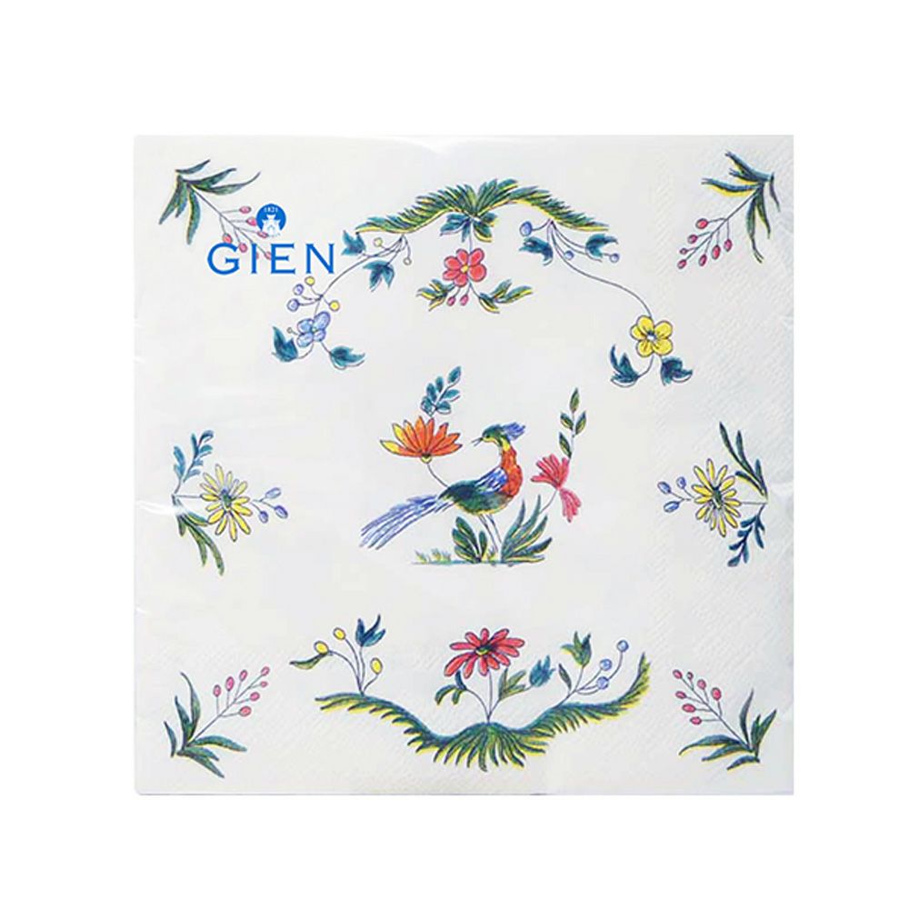 ジアン（Gien） オワゾパラディ ペーパーナプキン 33×33 20枚入