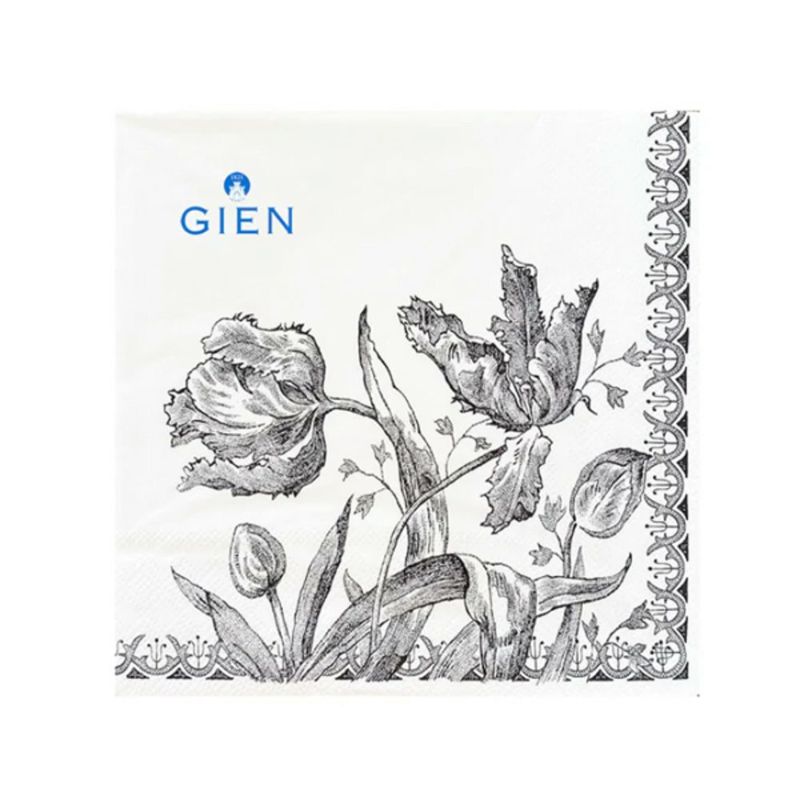 ジアン（Gien） チューリップ ペーパーナプキン 33×33 20枚入