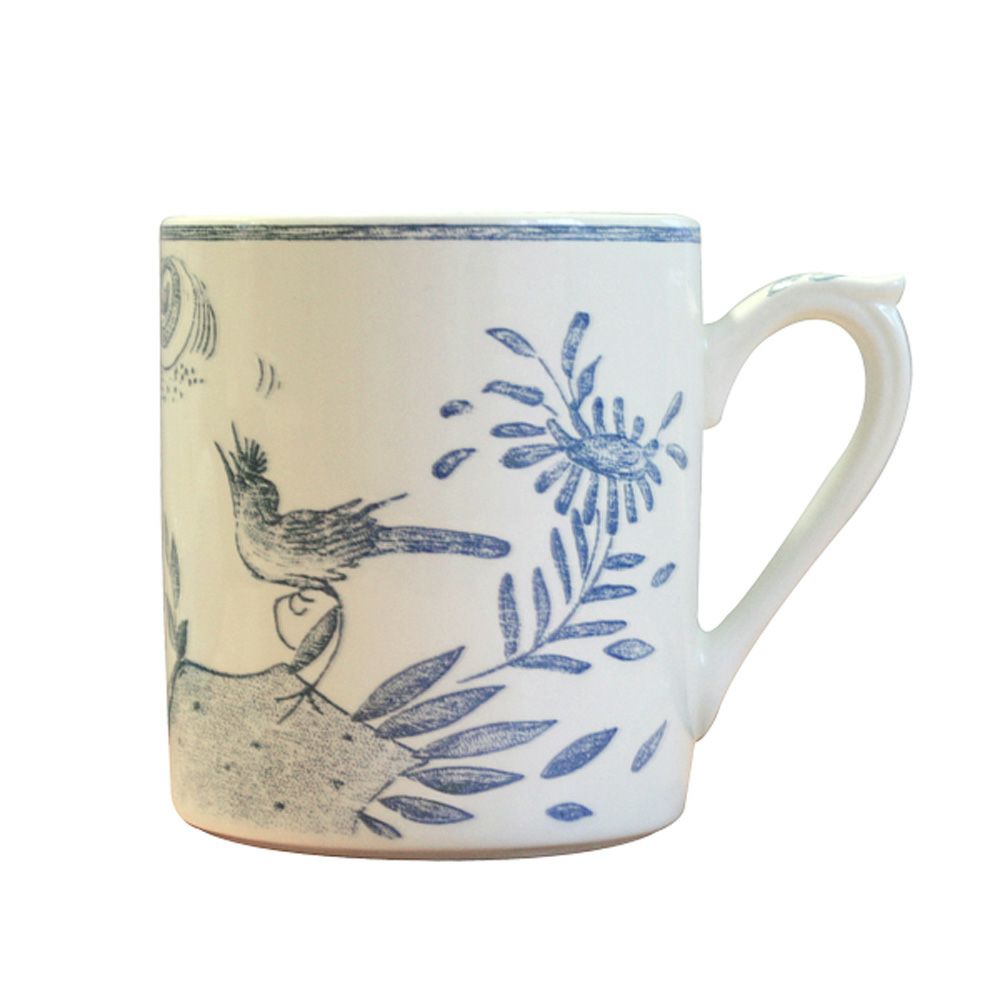 ジアン（Gien） オワゾブルー マグカップ 300ml