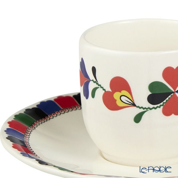 ジアン（Gien） シャンス・フォル エスプレッソカップ＆ソーサー 85ml