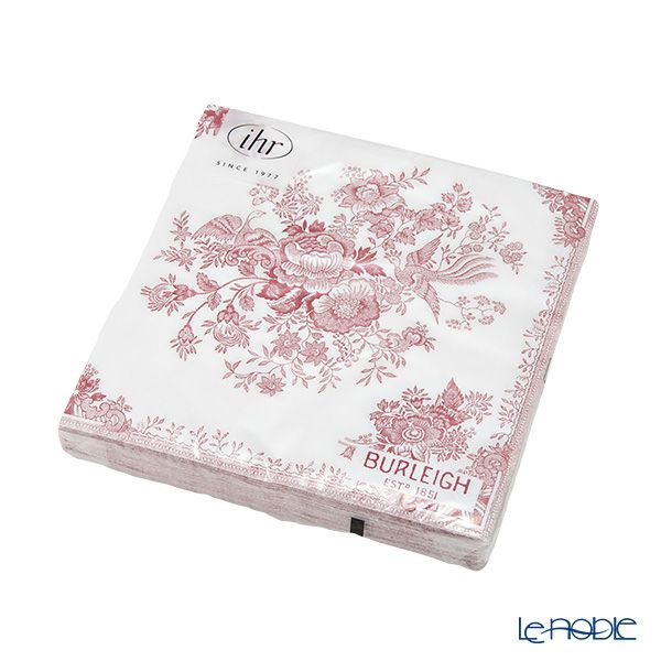 バーレイ ピンクアジアティックフェザンツ ペーパーナプキン 33×33 L 20枚入