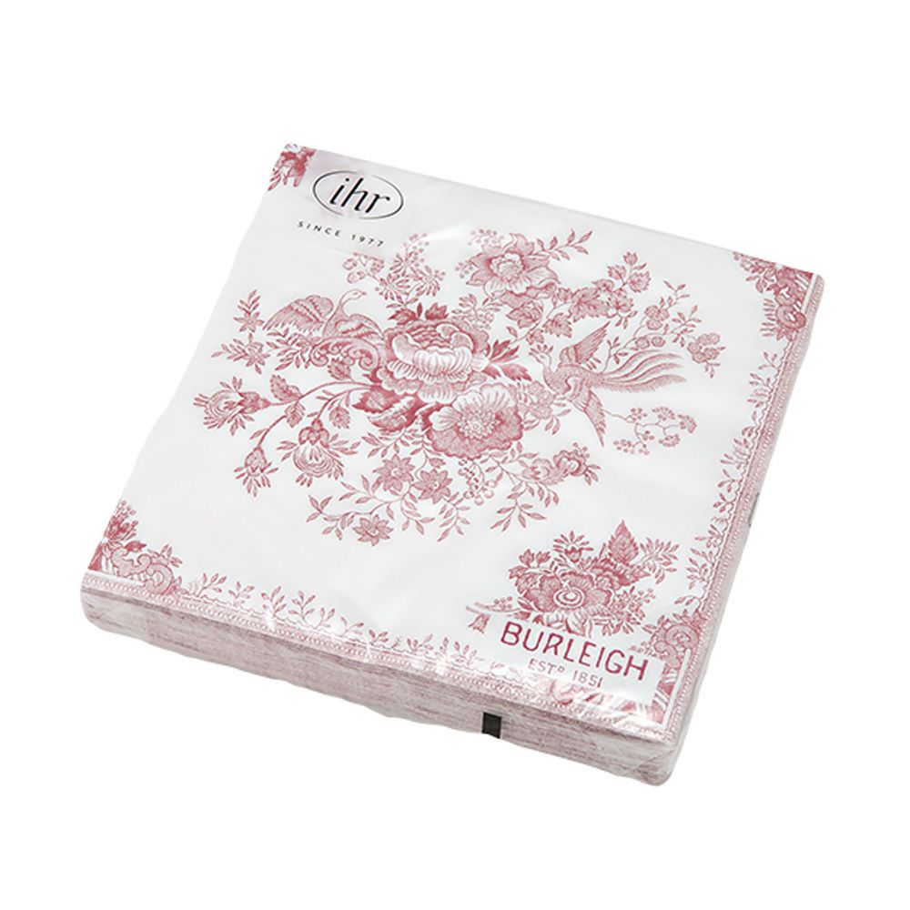 バーレイ ピンクアジアティックフェザンツ ペーパーナプキン 33×33 L 20枚入