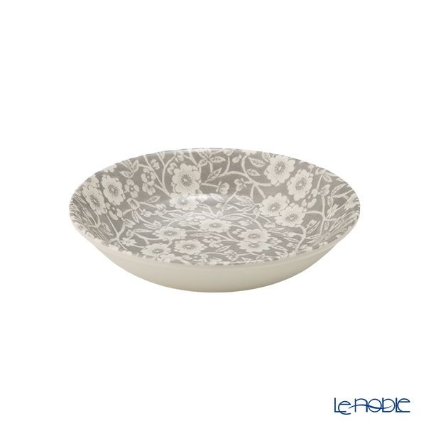 バーレイ ダブグレイキャリコ フルーツプレート／ボウル 12cm