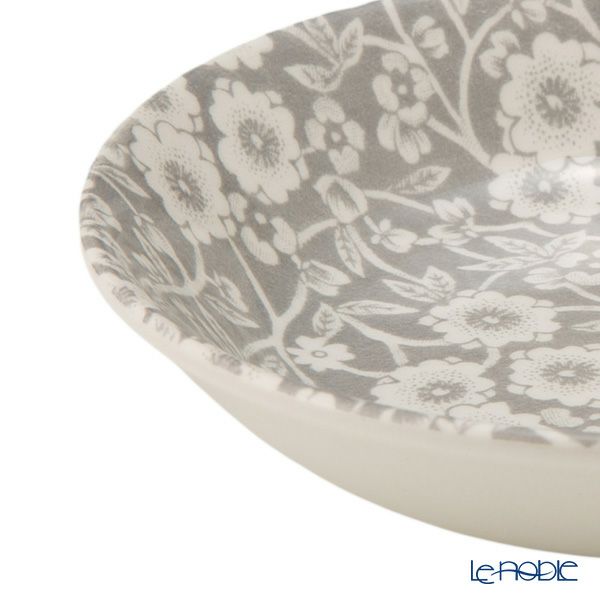 バーレイ ダブグレイキャリコ フルーツプレート／ボウル 12cm