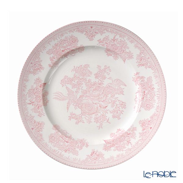 バーレイ ピンクアジアティックフェザンツ プレート 22cm