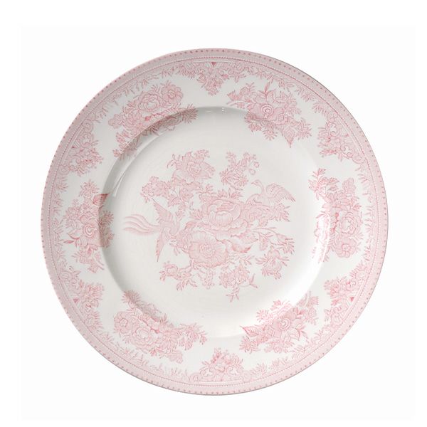 バーレイ ピンクアジアティックフェザンツ プレート 22cm