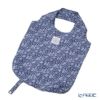 バーレイ ブルーキャリコ エコバッグ 37.5×41cm ポリエステル100%