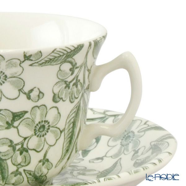 バーレイ グリーンプルナス ティーカップ＆ソーサー 220ml