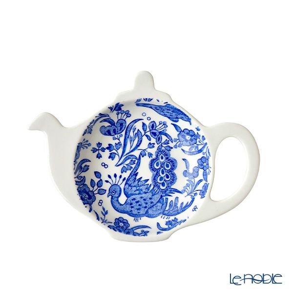 バーレイ ブルーリーガルピーコック ティーポットトレイ