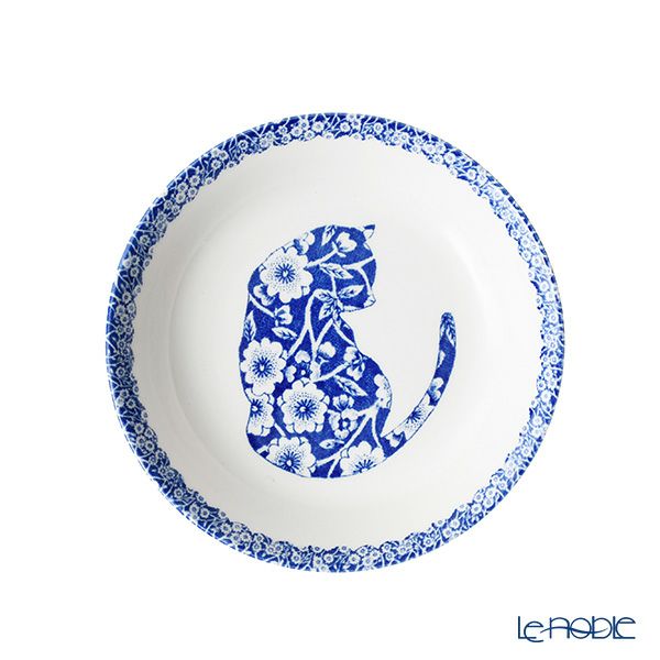 バーレイ キャリコキャット ブルー フルーツプレート／ボウル 12cm