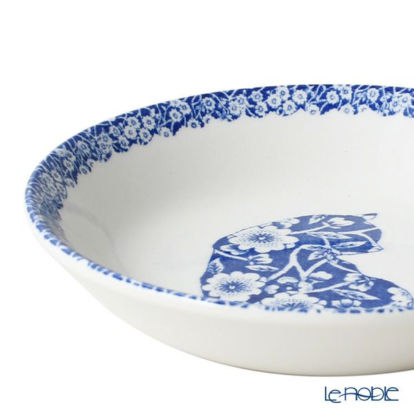 バーレイ キャリコキャット ブルー フルーツプレート／ボウル 12cm