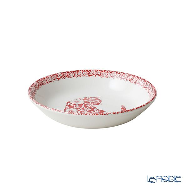 バーレイ キャリコキャット レッド フルーツプレート／ボウル 12cm