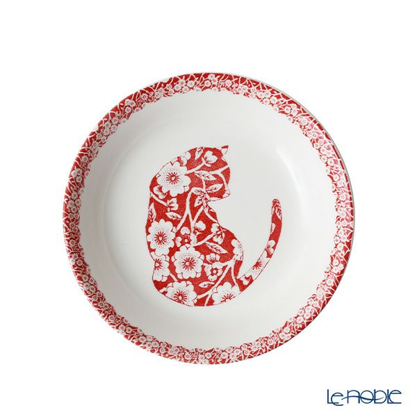 バーレイ キャリコキャット レッド フルーツプレート／ボウル 12cm